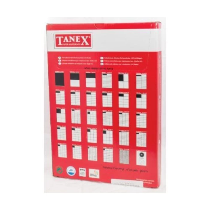 מדבקות למדפסת-TANEX מארז של 200 דפים