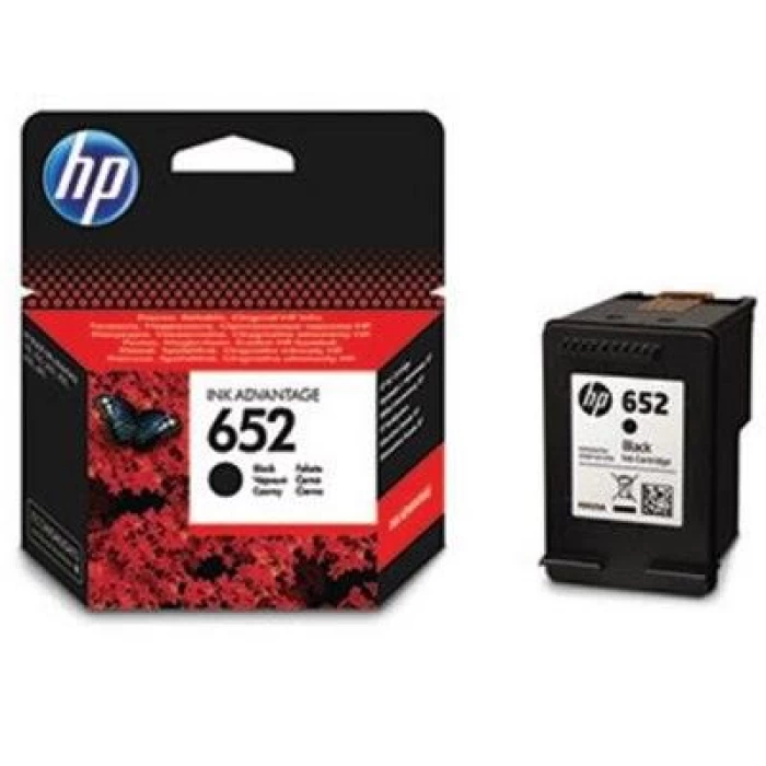 דיו 652-שחור HP