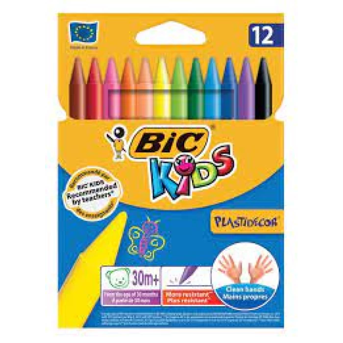 צבעי BIC (12יחידות)